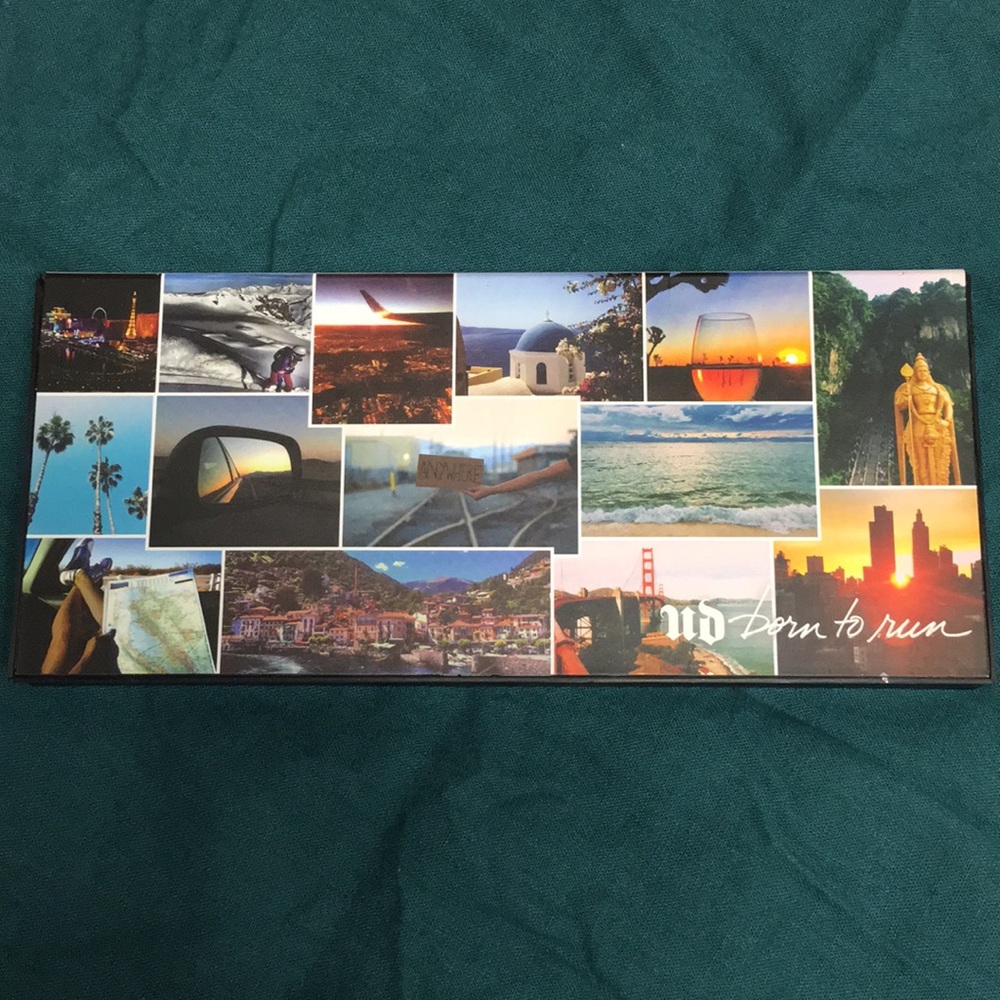 Urban Decay- born to run eyeshadow palette.